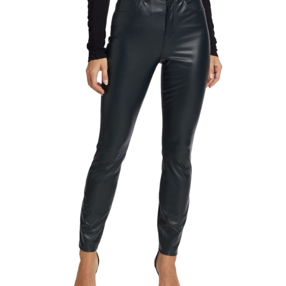 VERONICA BEARD Maera High Rise Faux Leather Pants